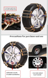 
Our premium car snow chains are designed for drivers who face snow-covered roads, icy conditions, and slippery terrain. Built from high-strength alloy steel, these anti-skid tyre chains ensure maximum traction, stability, and safety during winter driving.

The automatic tightening system ensures a perfect fit every time, preventing chain slippage even at low-speed driving on snow. The triple chain ice-breaking pattern delivers superior grip compared to traditional snow chains, making them ideal for mountai