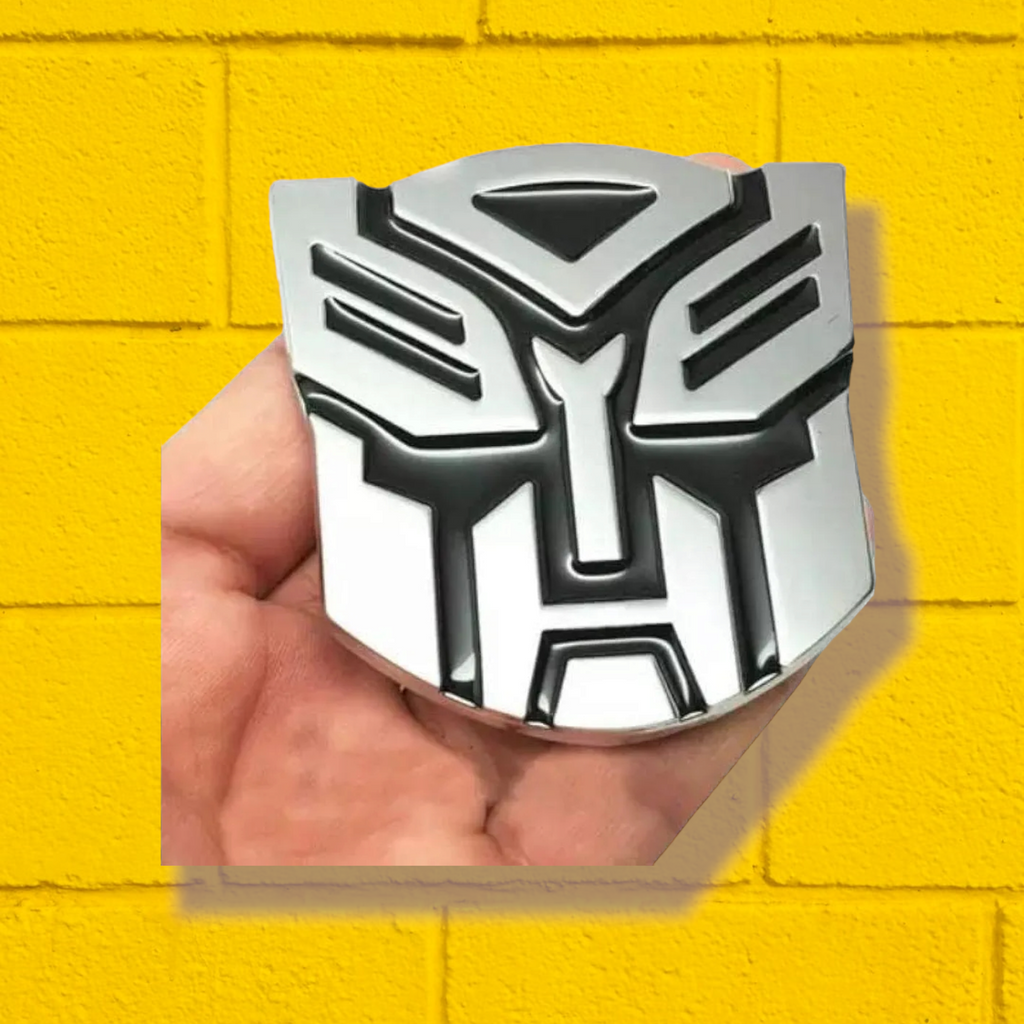 Transformer Logo Car Emblem 3D Badge Auto Racing Sport Sticker Decal ...