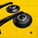 Royal Enfield LATEST Wide-View Bar End Mirrors